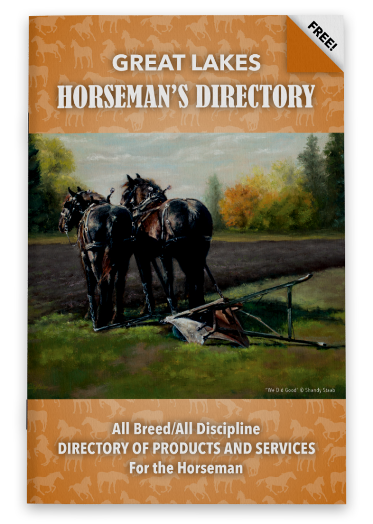 Cover of the Great Lakes Horseman's Directory.